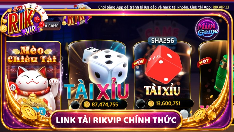 Link Tai Rikvip Chinh Thuc Moi Nhat